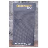 Continental Tire Sign.  (Ed Johnson & Son, Adrian, Mi.)