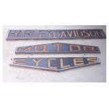 Harley Davidson Motorcycle Sign