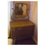 Antique Wood Dresser