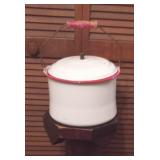 Enamelware Chamber Pot