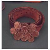 Buffalo Nickel Buckle & belt