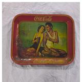 1934 Johnny Weissmuller Coca Cola Tray