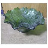 Vintage Green Bowl