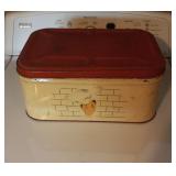 Vintage Tin Bread Box
