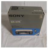 New?Old Stock, Sony XR 27R Car Stereo
