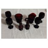 Ruby Red Glassware