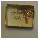 Marked 14K Gold