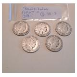 Barber Half Dollars