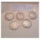 Barber Half Dollars