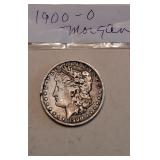 Lot K  1900 Morgan Silver Dollar