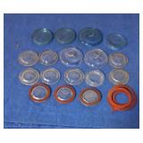 Vintage Glass Lids
