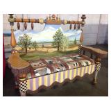 Mackenzie-child's settee