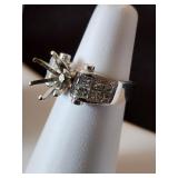 Platinum Setting w Diamonds 