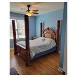 Michael Amini 4 Poster Bed