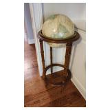 World Globe on wood stand
