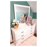 Very New Clean White Wood Bedroom Furniture