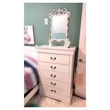 Very New Clean White Wood Bedroom Furniture