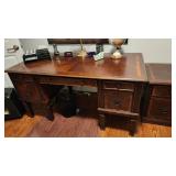 Modern Office Desk with Eagle Hardware