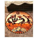 Kokopelli Myth Native American Area Rug