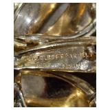 Van Cleef & Arpels 18K Gold and Diamon Brooch circa 1965