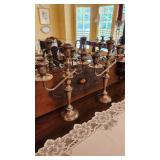 Sterling Candle Holders