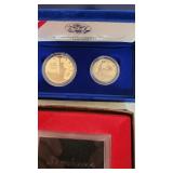Eisenhower Silver Dollars and Liberty Silver Dollar Coin Sets