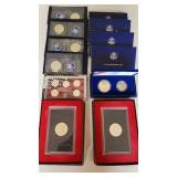 Eisenhower Silver Dollars and Liberty Silver Dollar Coin Sets