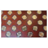 Presidential One Dollar Coin Collection with Presentation Box