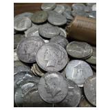 Silver Dollars and Silver Half Dollars