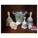 Fenton Glass Collection Christmas and Winter 