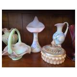 Fenton Glass Burmese Collection