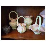 Fenton Glass Burmese Collection