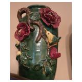 Majolica Style Vases