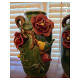 Majolica Style Vases