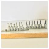 Lot of SNAP-ON Hex Sockets