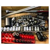 HUGE Lot Sockets, Socket Extensions & Ratchet - Most Are Mac