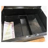 *Inside Antique Money Box Pre-Owned by Civil War Soldier w/ Interior Organizer & Story on Index Card
