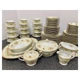  IMPRESSIVE 92 pc Noritake Nippon Toki Kaisha Dinnerware Set in Excellent Condition!