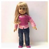 American Girl Doll with Long Blonde Hair Fully Clothed with American Girl Clothing (Mint condition)