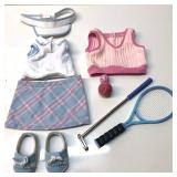 Tennis and Golf American Girl Outfit with Accessories