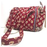 Red and Multi Colored Vera Bradley Purse
