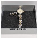 Harley Davidson Watch with Extendable Chain Links and Box 