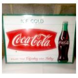 Coca Cola Metal Sign
