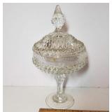 Vintage Cut Glass Candy Dish