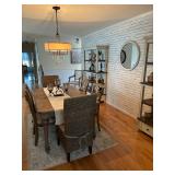 Riverside Dining Table, 4 Chairs & 1 Leaf are still available; the 2 seagrass chairs are SOLD