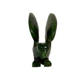 Carved Jade Eagle Fetish