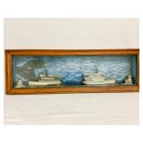 Antique Steamboat Diorama