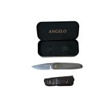 Lone Wolf Knives Jeff Angelo Design Folding Pocket Knife First Production Run