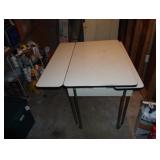 1940s Vintage Enamel top tableB