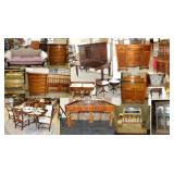 Loads of antique furniture
